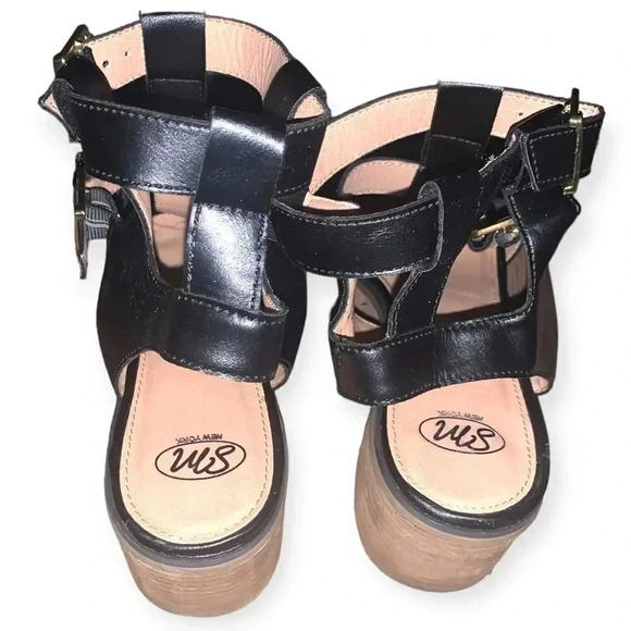 SM New York strappy sandals - Picture 4 of 4